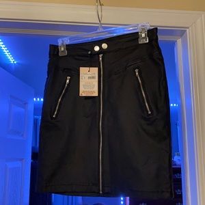 Missguided tall leather skirt. Size 8